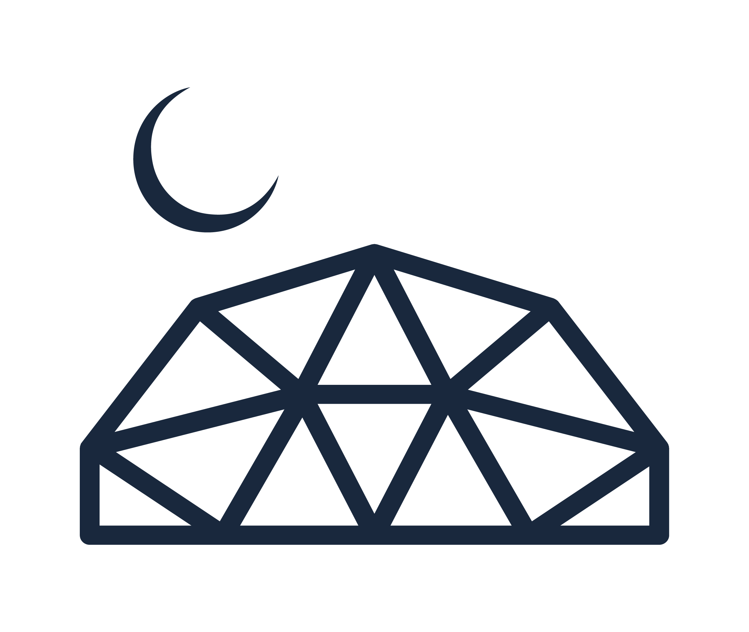 Sleep under the stars section marker icon